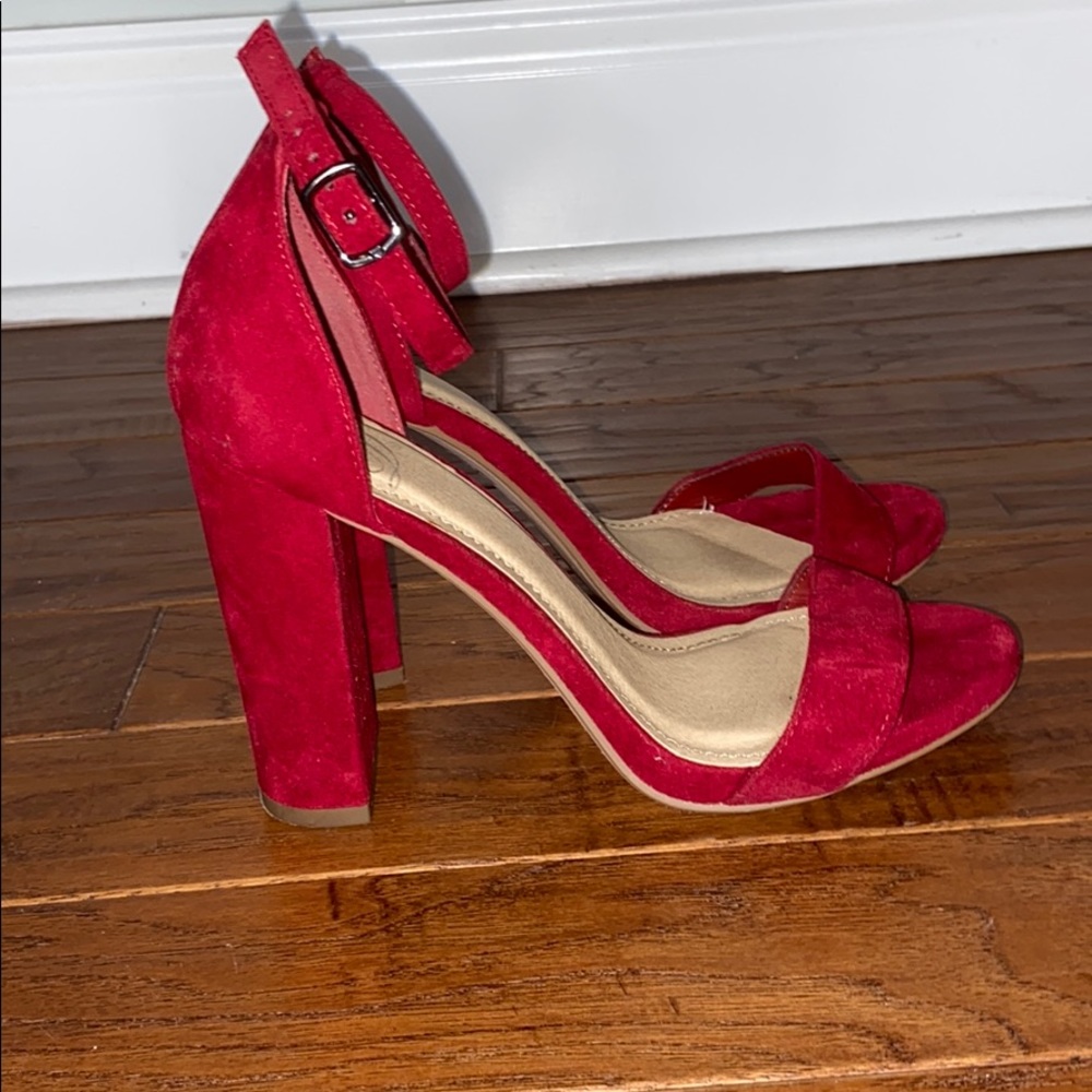 Red heels!